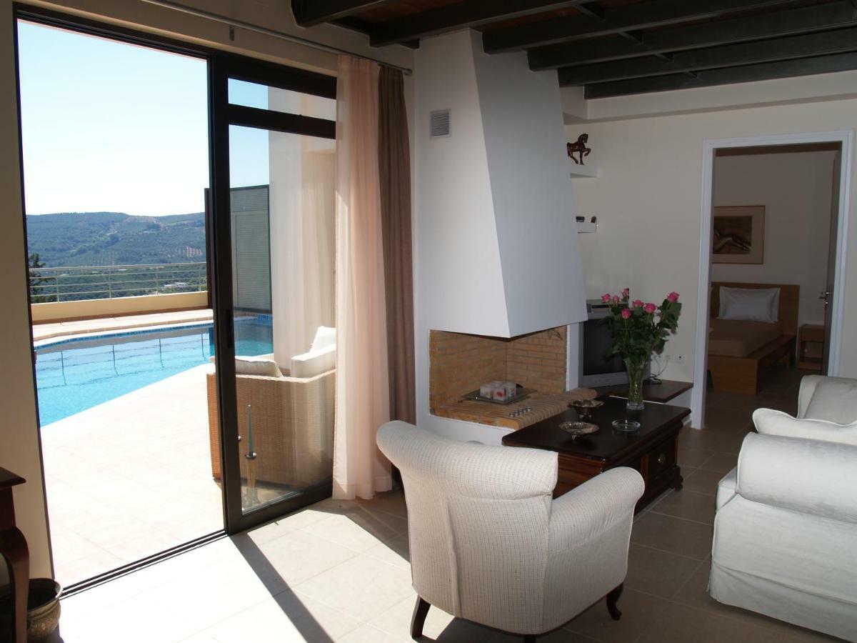 Villa Rotunda A Kolymbari Esterno foto