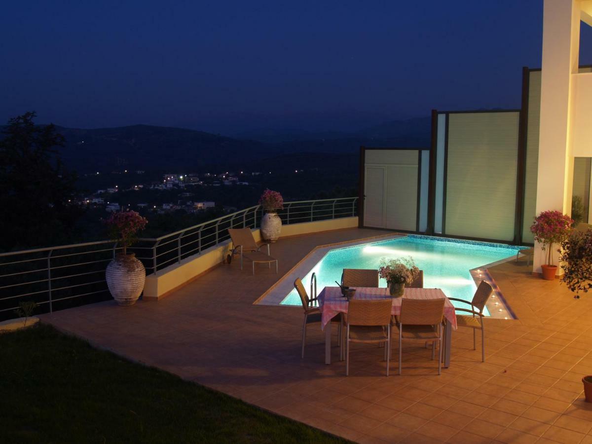 Villa Rotunda A Kolymbari Esterno foto
